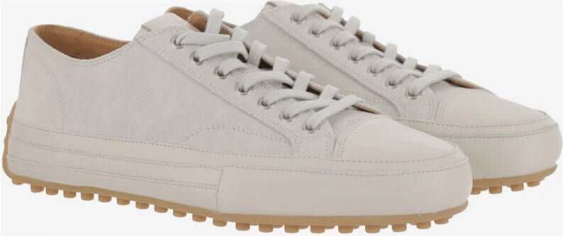 TOD'S Stijlvolle Leren Schoenen voor Mannen White Heren