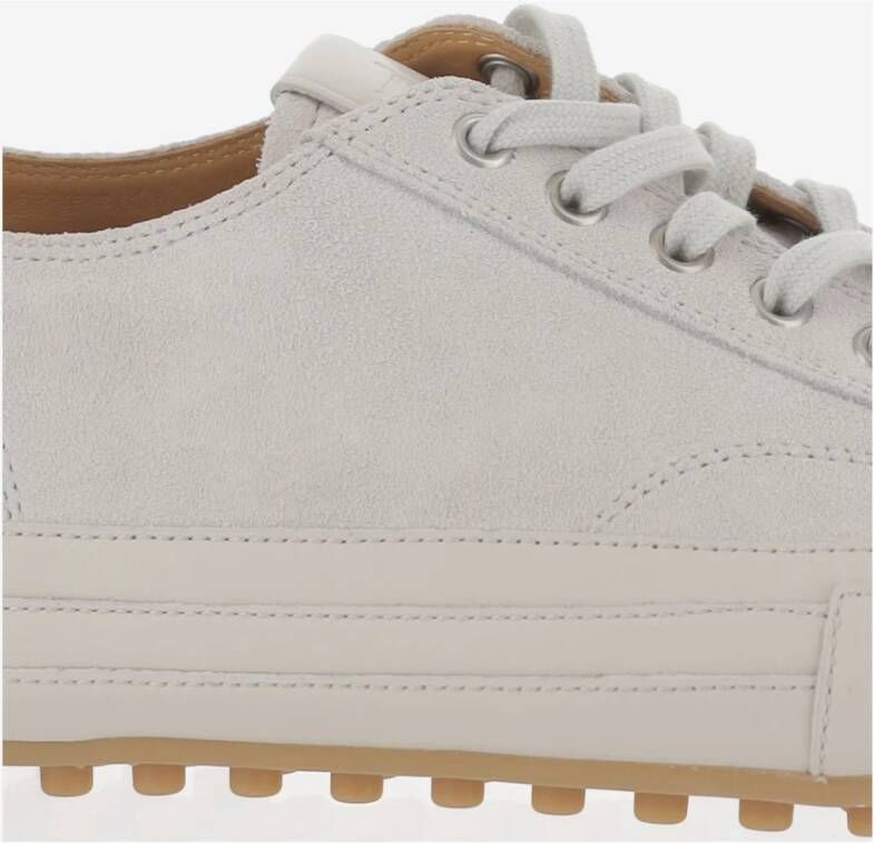 TOD'S Stijlvolle Leren Schoenen voor Mannen White Heren