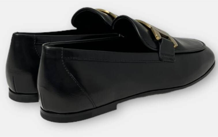 TOD'S Stijlvolle Loafers Schoenen Black Dames