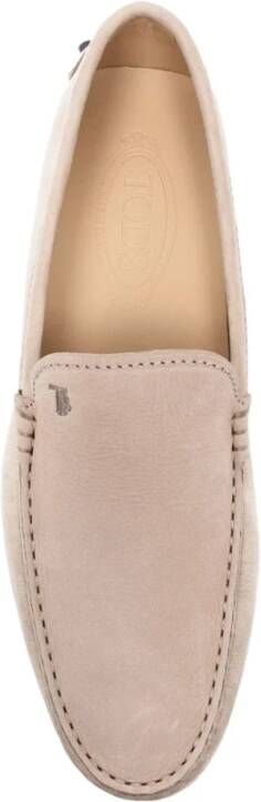 TOD'S Stijlvolle Loafers voor Heren Beige Heren