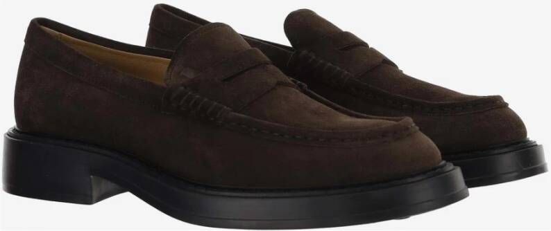 TOD'S Stijlvolle Loafers voor Heren Brown Heren