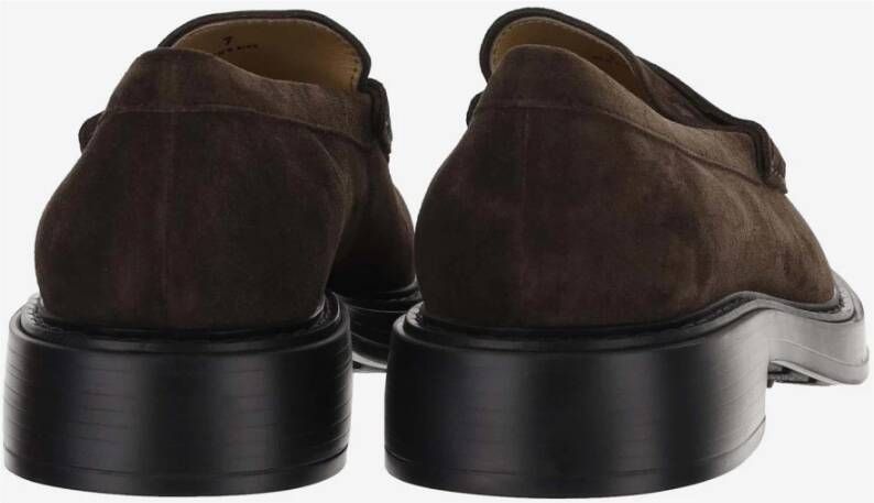 TOD'S Stijlvolle Loafers voor Heren Brown Heren