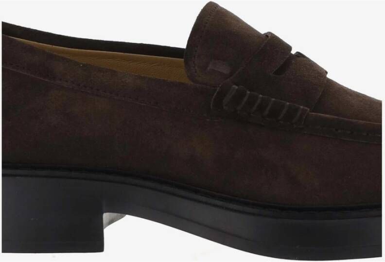 TOD'S Stijlvolle Loafers voor Heren Brown Heren