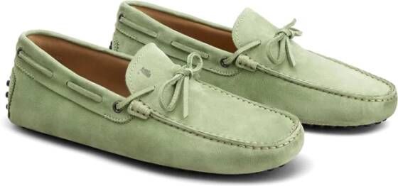 TOD'S Stijlvolle Loafers voor Heren Green Heren