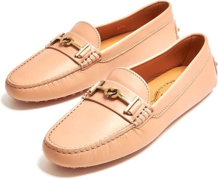 TOD'S Stijlvolle Loafers voor Mannen Beige Dames