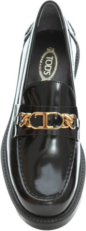 TOD'S Stijlvolle Loafers voor Mannen Black Dames