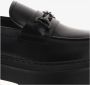 TOD'S Zwarte Kalfsleren Loafers Dikke Zool Black Heren - Thumbnail 5