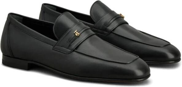 TOD'S Stijlvolle Loafers voor Mannen Black Heren