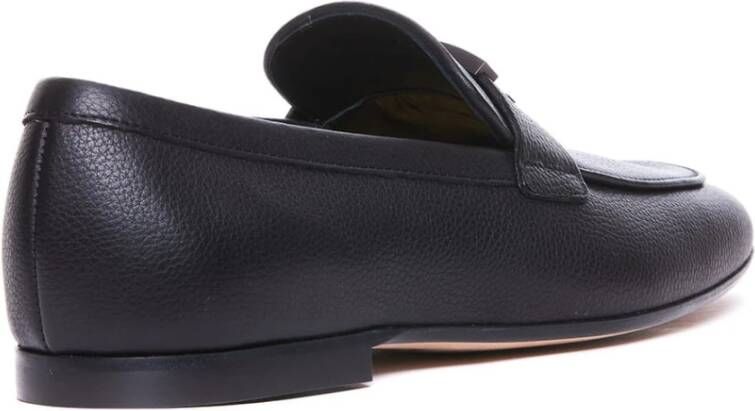 TOD'S Stijlvolle Loafers voor Mannen Black Heren