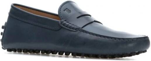 TOD'S Stijlvolle Loafers voor Mannen Blue Heren