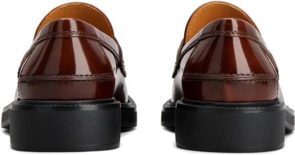 TOD'S Stijlvolle Loafers voor Mannen Brown Dames