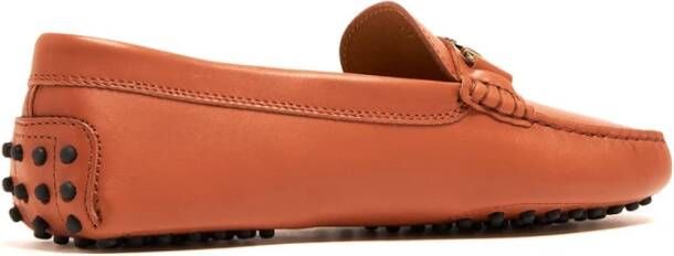 TOD'S Stijlvolle Loafers voor Mannen Brown Dames