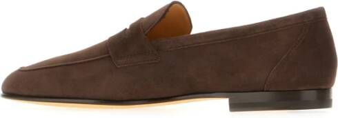 TOD'S Stijlvolle Loafers voor Mannen Brown Heren