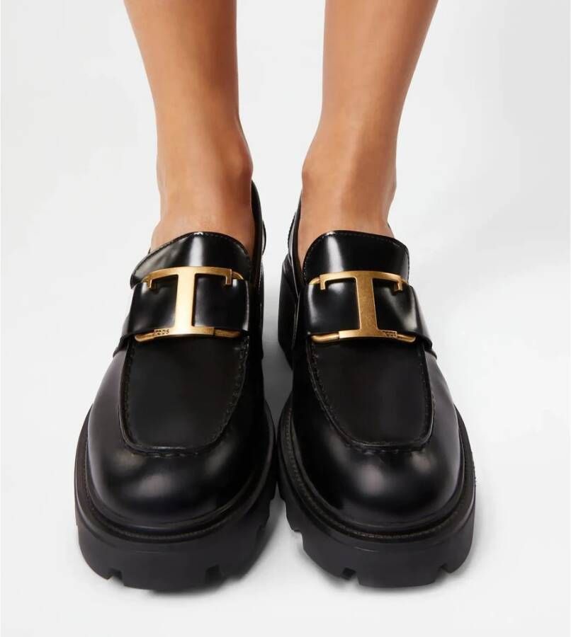 TOD'S Stijlvolle MOC H23 Schoenen Black Dames