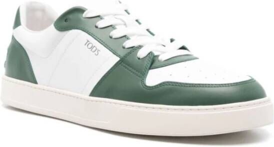 TOD'S Stijlvolle Schoenen voor Mannen en Vrouwen Green Heren