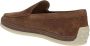 TOD'S Stijlvolle Slip-On Loafers Brown Heren - Thumbnail 6