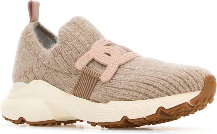 TOD'S Stijlvolle Sneakers voor Mannen en Vrouwen Beige Dames