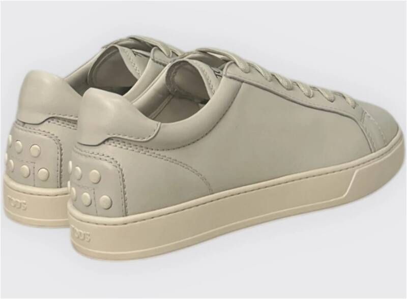 TOD'S Stijlvolle Sneakers voor Mannen en Vrouwen Beige Heren