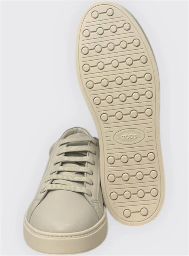 TOD'S Stijlvolle Sneakers voor Mannen en Vrouwen Beige Heren