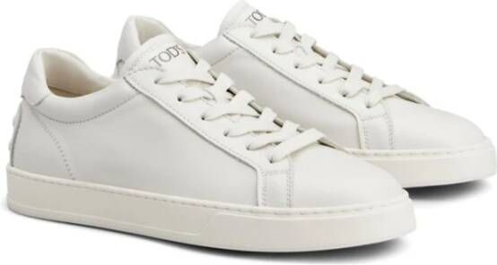 TOD'S Stijlvolle Sneakers voor Mannen en Vrouwen White Heren