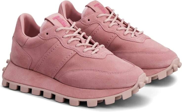 TOD'S Stijlvolle Sneakers voor Trendy Look Pink Dames