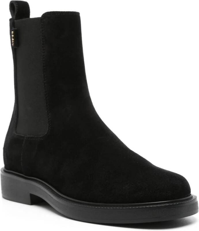 TOD'S Stijlvolle Tronchetto Laarzen Black Dames