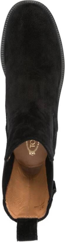 TOD'S Stijlvolle Tronchetto Laarzen Black Dames