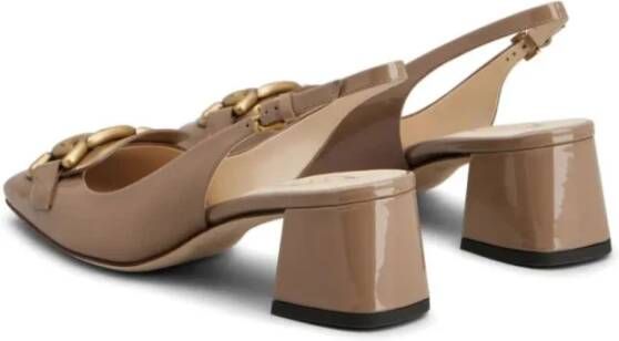 TOD'S Stijlvolle Tronchetto Laarzen Brown Dames