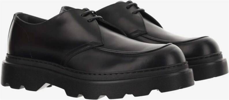 TOD'S Stijlvolle Veterschoenen voor Heren Black Heren