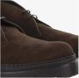 TOD'S Suède Veterschoenen Enkellaarsjes Bruin Brown Heren - Thumbnail 8