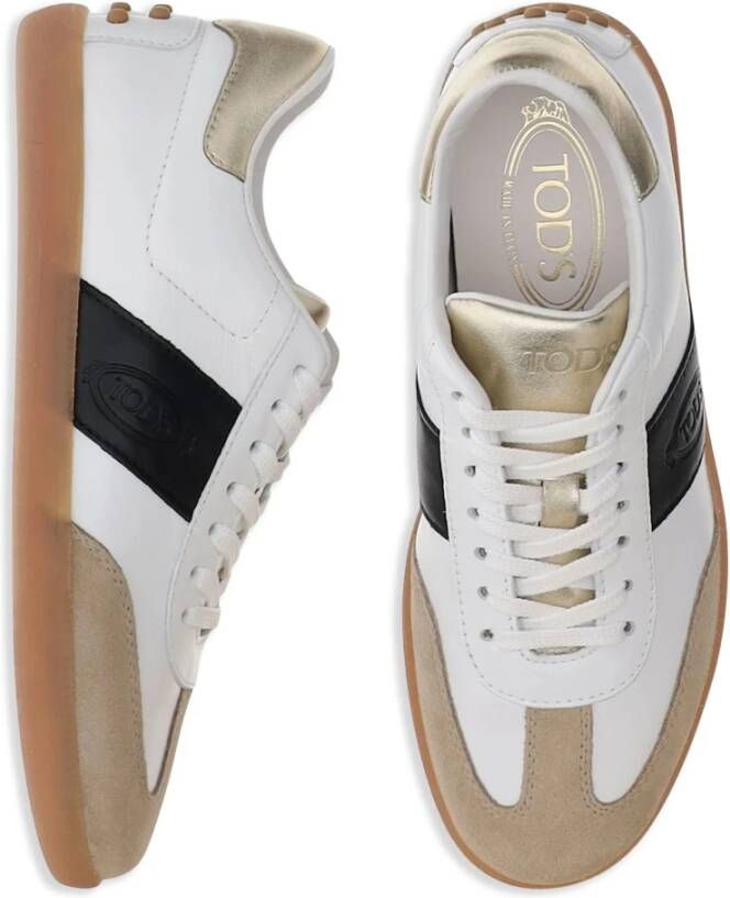 TOD'S Stijlvolle Yy24 Schoenen voor Mannen White Dames