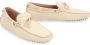 TOD'S Strik Voorkant Suède Loafers Beige Heren - Thumbnail 2