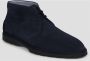 TOD'S Suede Desert Boots met Rubber Kiezels Blauw Heren - Thumbnail 2