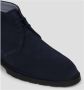 TOD'S Suede Desert Boots met Rubber Kiezels Blauw Heren - Thumbnail 3