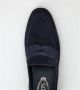 TOD'S Suede Loafer Navy Blauw Blue Heren - Thumbnail 3