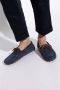 TOD'S Suede loafers Blue Heren - Thumbnail 2