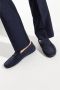 TOD'S Suede Loafers Blue Heren - Thumbnail 2