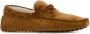 TOD'S Suede Loafers Brown Heren - Thumbnail 2