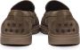 TOD'S Suède Loafers met Rubber Noppen Brown Heren - Thumbnail 3