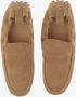 TOD'S Suède Loafers met Rubberen Zool Beige Dames - Thumbnail 2