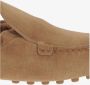 TOD'S Suède Loafers met Rubberen Zool Beige Dames - Thumbnail 5