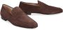 TOD'S Suede Loafers Ronde Neus Goatskin Brown Heren - Thumbnail 2