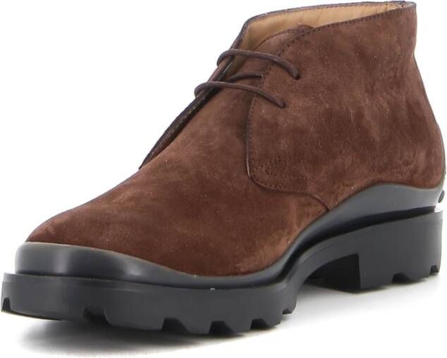 TOD'S Suède Mocassins Brown Heren