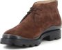 TOD'S Suède Mocassins Brown Heren - Thumbnail 3