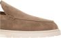 TOD'S Suede Slipper Moccasin met Rubberen Zool Beige Heren - Thumbnail 6