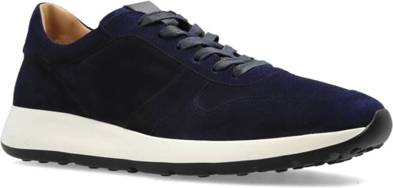 TOD'S Suede Sneakers Blue Heren