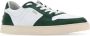 TOD'S Tweekleurige Leren Sneakers Green Heren - Thumbnail 2