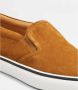 TOD'S Velvet Slip-Ons met Monogramprint Brown Heren - Thumbnail 4