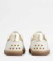 TOD'S Low-Top Sneakers Cassetta Sneaker Leather White in beige - Thumbnail 4