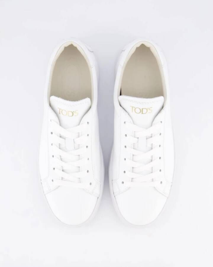 TOD'S Veterschoenen voor dames White Dames